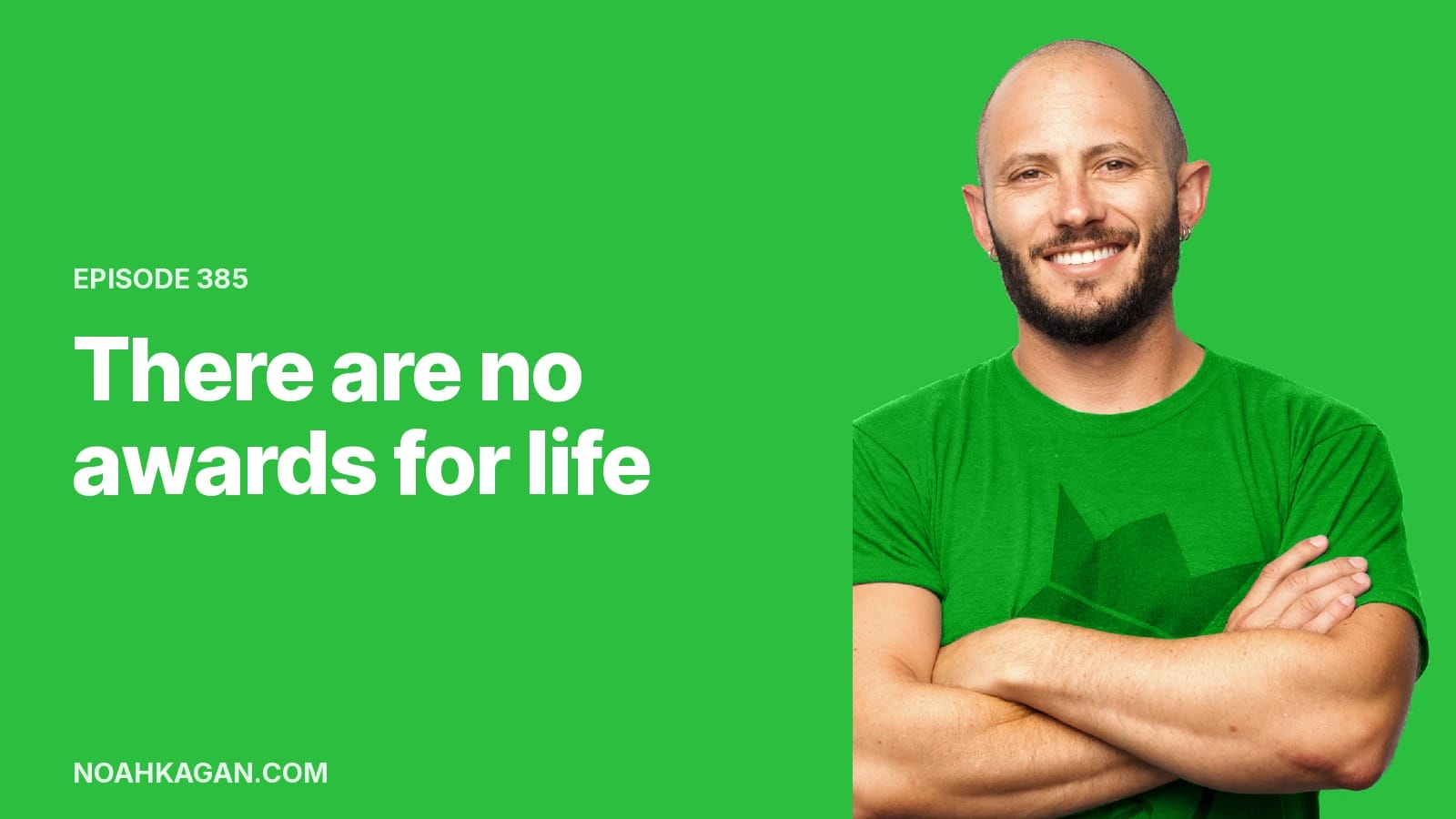 There are no awards for life. Notes from turning 44.